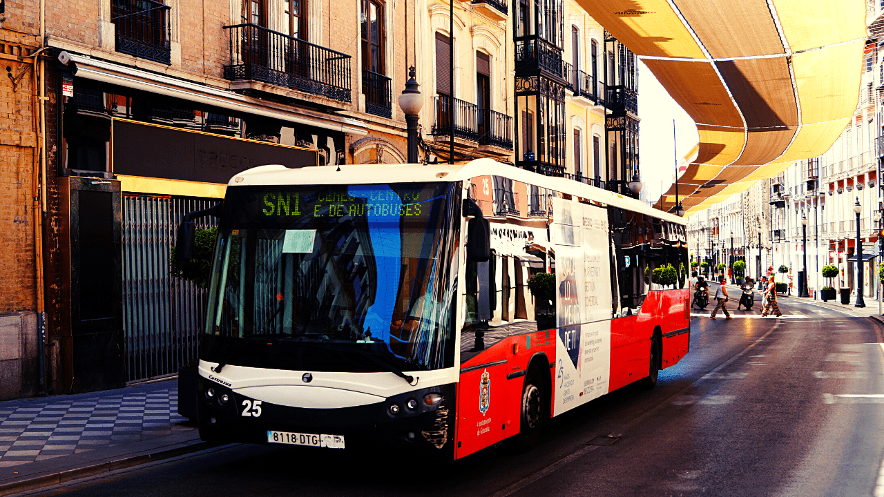 Get around in Malaga by bus